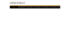 Desktop Screenshot of percipientllc.com